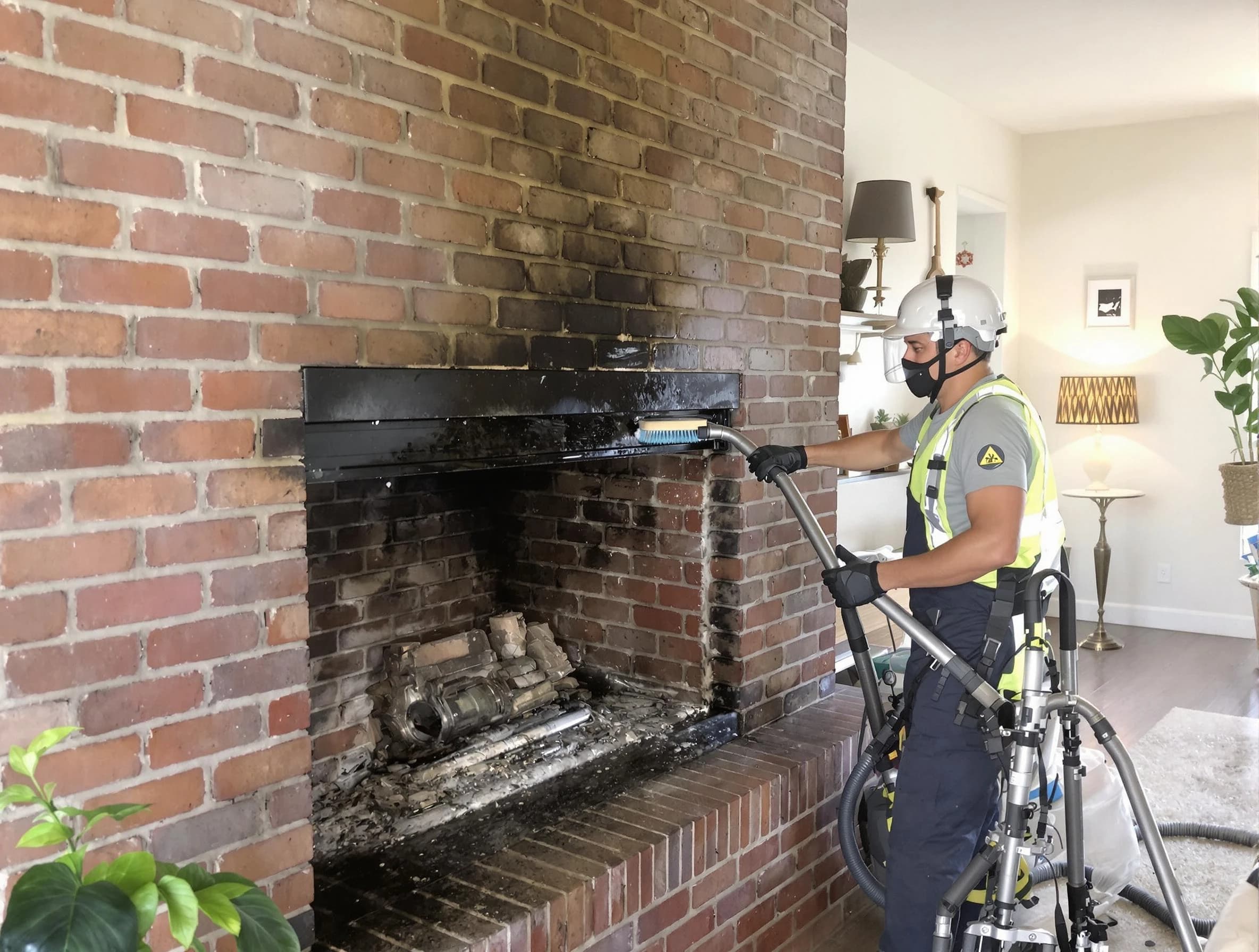 East Highland Park Chimney Sweep providing fireplace cleaning services in East Highland Park, VA