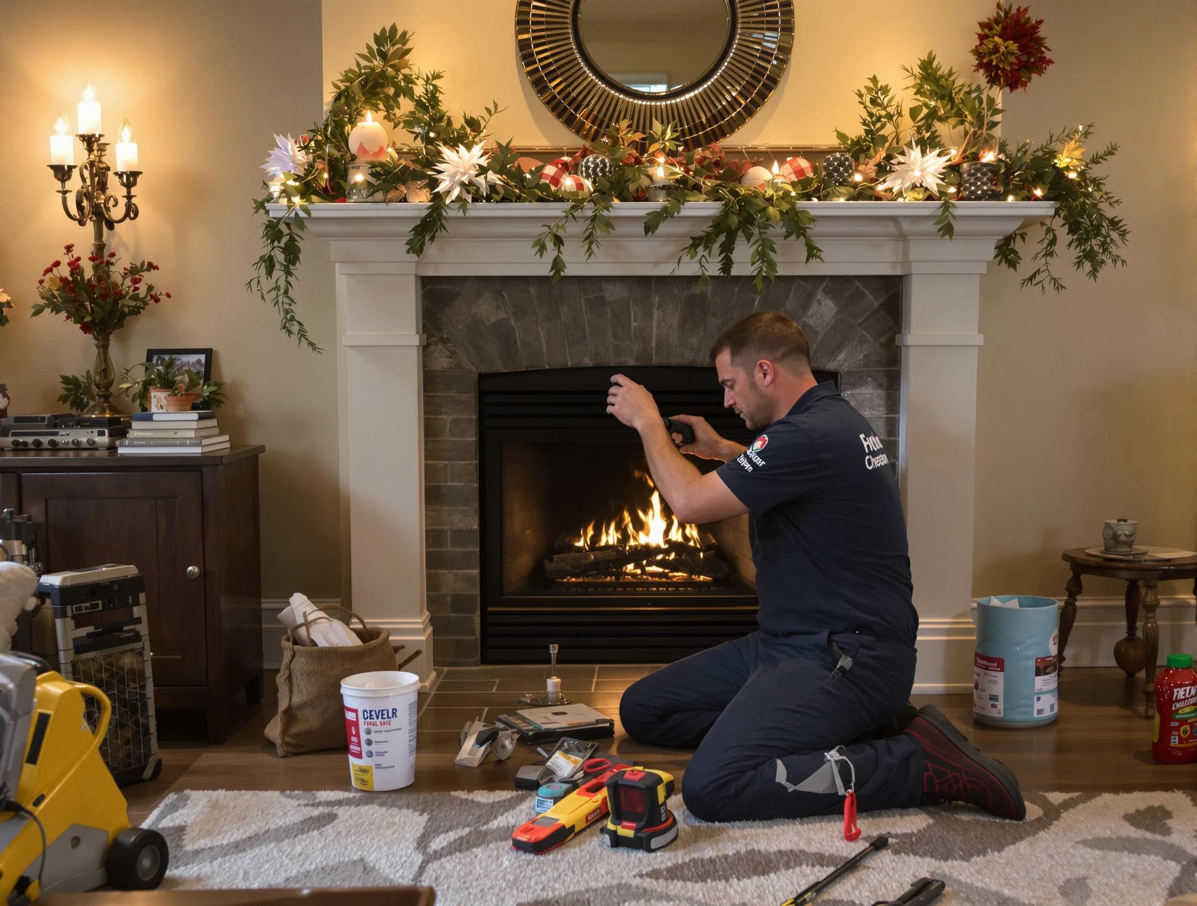 East Highland Park Chimney Sweep offering fireplace maintenance services in East Highland Park, VA